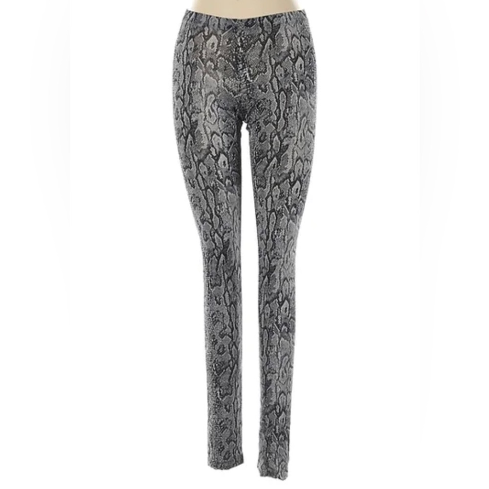 BCBG MaxAzria SnakeSkin Print Leggings
